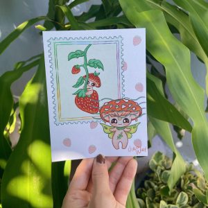 Berry Nymph Baby - Print