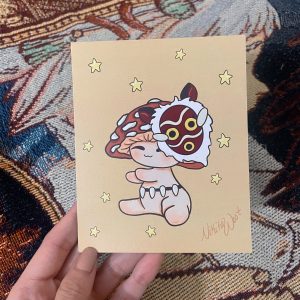 Mononoke baby 2 fungus print