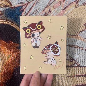 Mononoke babies fungus print