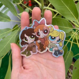 Powerpuff on my style sticker