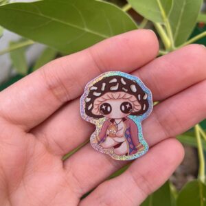 Howl mini sticker