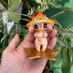 Baby Calci hand made figurine
