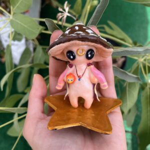 Baby Howl hand made figurine