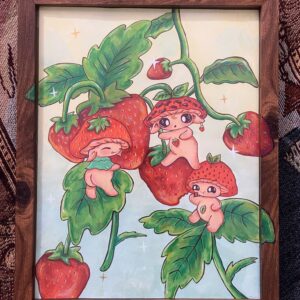 Strawberry babies original paint