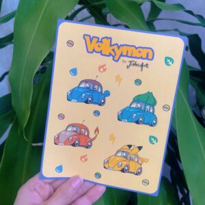 Sticker Sheets Volkymon 1