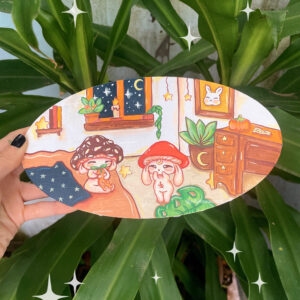 Hand painted canva