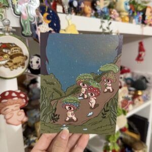 Gaia babies art print