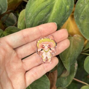 Nature baby glitter pin