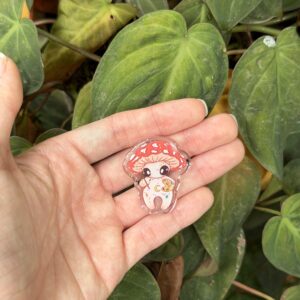 Lua painter glitter pin