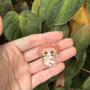 Finn nature glitter pin