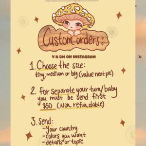 Custom order info (via DM)