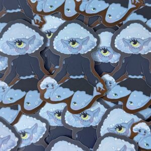 Dewdrop Bonnet sticker