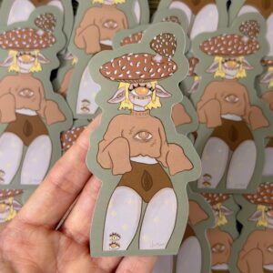 Amanita Ribescens sticker