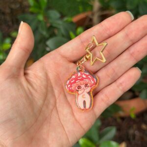 Tiny Lua Hi keychain