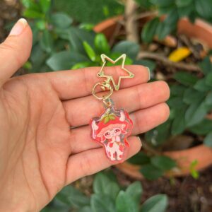 Tiny Mellow keychain